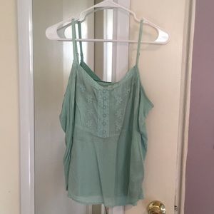 LC Lauren Conrad Light Blue Camisole